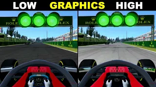 Real Racing 3 - Graphic Settings Comparison