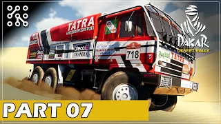 TATRA 815 - Sněhová bouře na DAKARU - EP07 | Dakar Desert Rally | Lets play | Česky