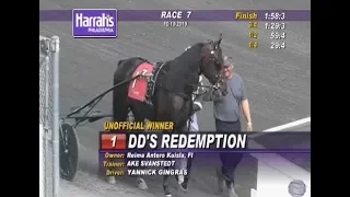 2 year old Dd`s Redemption & Yannick Gingras/Åke Svanstedt wins at Chester in 1.58,3 (1.13,7).