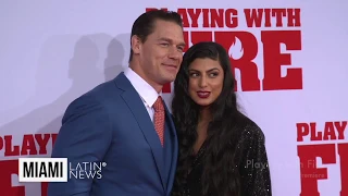 MLN Playing with Fire NY Premiere 2019 Red Carpet PLUS Interview John Cena & Keegan Michael Key