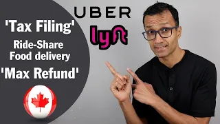 Tax Filing for Ride Share & Food Delivery | Canada 2024