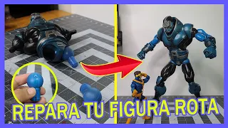 COMO REPARAR ARTICULACION ROTA (JOINTS) DE FIGURAS Marvel Legends (Toybiz)