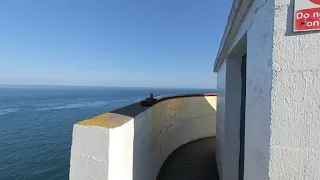 Mull of Galloway from the Foghorn. 3D 180 VR.