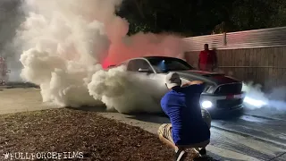 Mustang Week 2021 Burnouts & Pullouts & Car Show Compilation