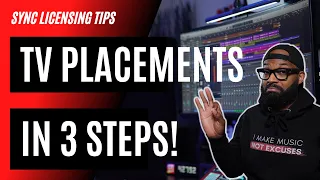 3 Major Steps To Getting TV Placements For Producers w/ @BigShotHerdMusic #sync #musiclicensing