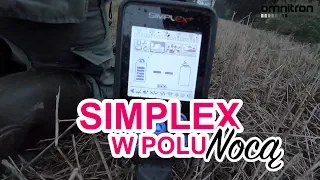 SIMPLEX+ w polu nocą