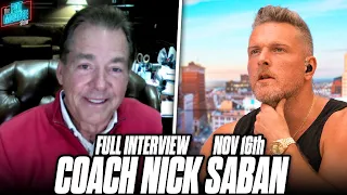 Coach Nick Saban On Never Letting A Moment Get Too Big & His Daily Little Debbie Cookies | PMS