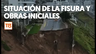 Así está el edificio del socavón desde adentro #ReportajesT13