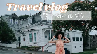 TRAVEL VLOG | Come with me to Salem, MA