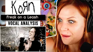 Vocal Coach 1ST TIME KORN REACTION & ANALYSIS! “Freak On A Leash’’