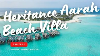 Heritance Aarah Maldives - Beach Villa - Roomtour