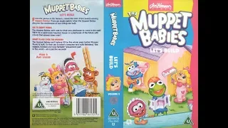 Opening and Closing of 'Muppet Babies - Let's Build' (1994, UK VHS)