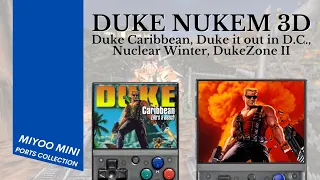 DUKE NUKEM 3D COLLECTION on Miyoo Mini Plus | Onion OS 4.2 Ports Collection Series 2023 | Episode 4