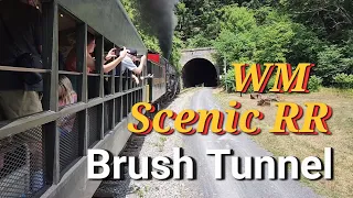 Brush Tunnel aboard the WM1309 to and from Frostburg Maryland