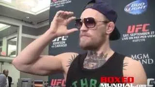Conor McGregor: Make no mistake about it, I am the headline here