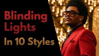 Blinding Lights (The Weeknd) - Cover in 10 Styles