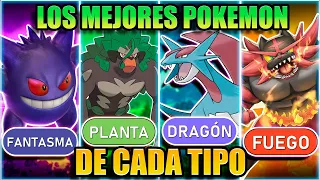 EL MEJOR POKÉMON de CADA TIPO en COMPETITIVO