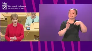 First Minister's Questions (BSL) - 3 June 2021