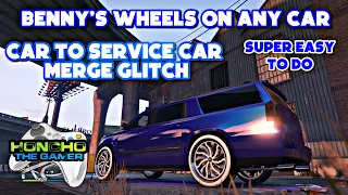 How To Get Benny’s Wheels On Any Car (Car Merge Glitch) (Working after 1.58*) GTA5 Xbox/PlayStation