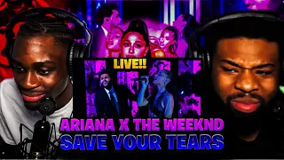 BabantheKidd FIRST TIME reacting to The Weeknd & Ariana Grande – Save Your Tears Live at iHeart!!