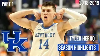 Tyler Herro Kentucky Freshmen Regular Season Highlights Montage 2018-19