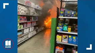 No injuries reported after fire rips through Peachtree City Walmart