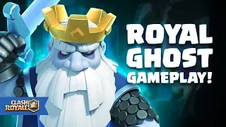 Clash Royale: Introducing Royal Ghost (New Legendary Card!)