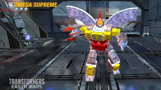 In  transformers earth wars game🥰 I am using epic combiner😍 omega supreme 😱