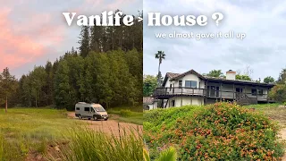 We Almost Gave it All Up | An Honest Chat About Quitting Vanlife to Buy a House