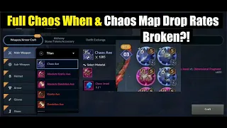 Black Desert Mobile Full Chaos Gear When & Chaos Map Drop Rates Broken!?