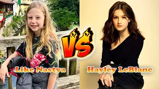 Like Nastya VS Hayley LeBlanc Transformation 👑 From Baby To 2024