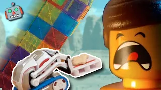 Lego men in trouble (& GIVEAWAY: COZMO FORKLIFT!)