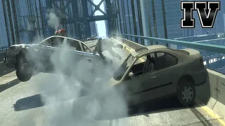 GTA IV - Crashes, Bailouts, Ragdolls & Fails Compilation #69 [1080p]