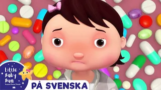 Ta medicin sången | Little Baby Bum - Svenska | Swedish Cartoons for Kids | Barnvisor