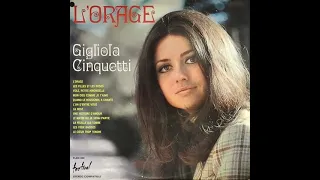 Gigliola Cinquetti " L'orage " - 33 trs Festival FLDX 469  (1969)