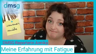 Die Fatigue und ich: Annika lädt zum Erfahrungsaustausch ein