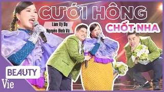 "Cây hài" Nguyễn Đình Vũ nhún nhảy khi song ca CƯỚI HÔNG CHỐT NHA cùng Lâm Vỹ Dạ LẠ LẮM À NHA