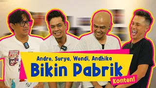 ANDRE SURYA WENDI ANDHIKA BIKIN PABRIK KONTEN DI TAULANY TV.. PERDANA