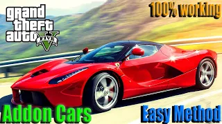 How To Install Cars in GTA V / GTA 5 *2022* EASY METHOD !! ADD-ON Cars  ( STEP BY STEP GUIDE )