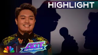 Early Release: Shadow Ace WOWS with Simon Cowell's shadow! | Semi-Finals | AGT: Fantasy League 2024