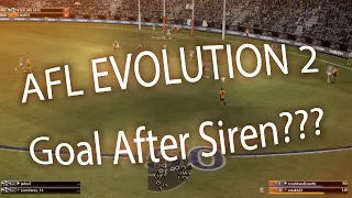 AFL Evolution 2v2 - GOAL AFTER THE SIREN?? #1