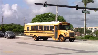 Broward District school bus action around the city 2021 edition  Part 1 of 1.