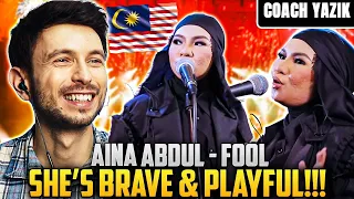 YAZIK reacts to Aina Abdul - Fool