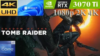 Shadow of the Tomb Raider: RTX 3070 Ti | 12900K | 1080p 2K 4K | Max Ultra Settings | PC Benchmark