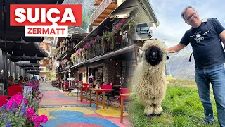 Conheça ZERMATT essa CHARMOSA cidade na SUIÇA | Ep.1