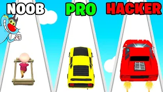 NOOB vs PRO vs HACKER | In Build Your Vehicle | With Oggy And Jack | Rock Indian Gamer |