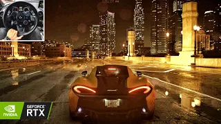 McLaren 570S Night Gameplay - Immersive Realistic ULTRA Graphics | Need For Speed 2015