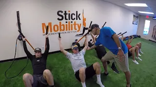 Strengthen Shoulders, Core, T-Spine, and Posterior Chain - Stick Mobility Exercise