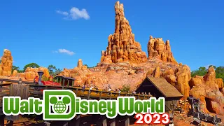 Big Thunder Mountain Railroad 2023 - Magic Kingdom Rides [4K POV]