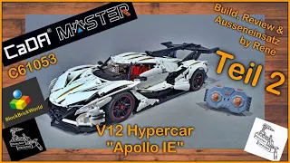 Katastrophales Ende | Buggy / Monster Motoren im Cada Master V12 Hypercar C61053 | Apollo IE